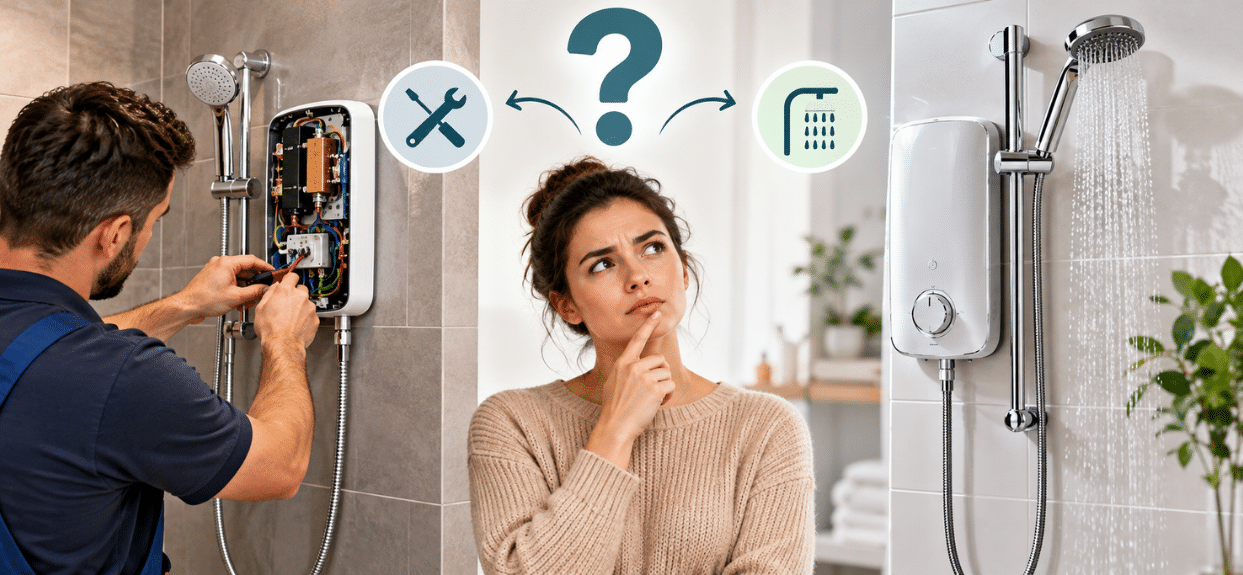 Shower Repair or Replacement in Dublin