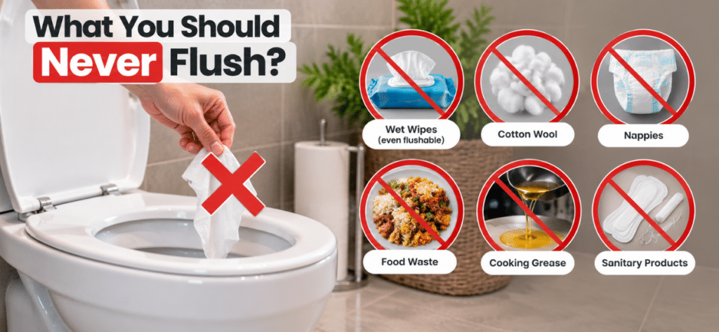 What You Should Never Flush?